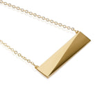 Upgrade your look with the Large Flex Necklace. This statement piece features a long, 14K Gold Plated bar designed to sparkle and reflect light. With a timeless design, you can make an impression without the worry of going out of style. Layer with the Rope Chain Necklace for a stylish layering addition.